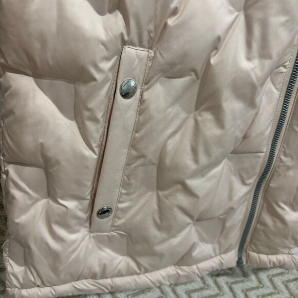 Sam Edelman Pre-Mold Hooded Quilted Short Jacket - Picture 3 of 8